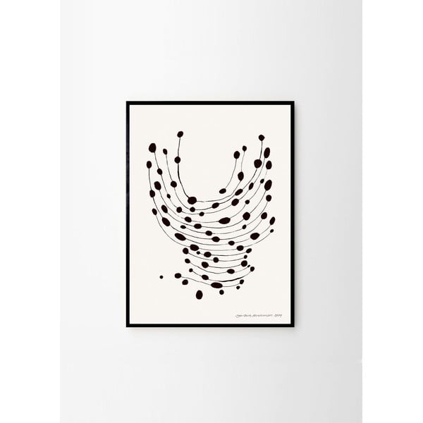 Poster 30x40 cm Dancing Dots – Leise Dich Abrahamsen – The Poster Club-image-4