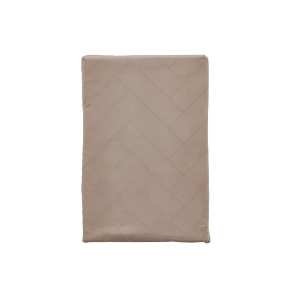 Lenjerie de pat taupe din damasc pentru pat de o persoană, extinsă 140x220 cm Tiles – Södahl-image-2