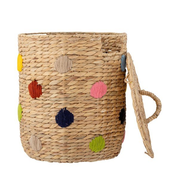Coș de jucării pentru copii din zambilă de apă Jooha – Bloomingville Mini-image-1