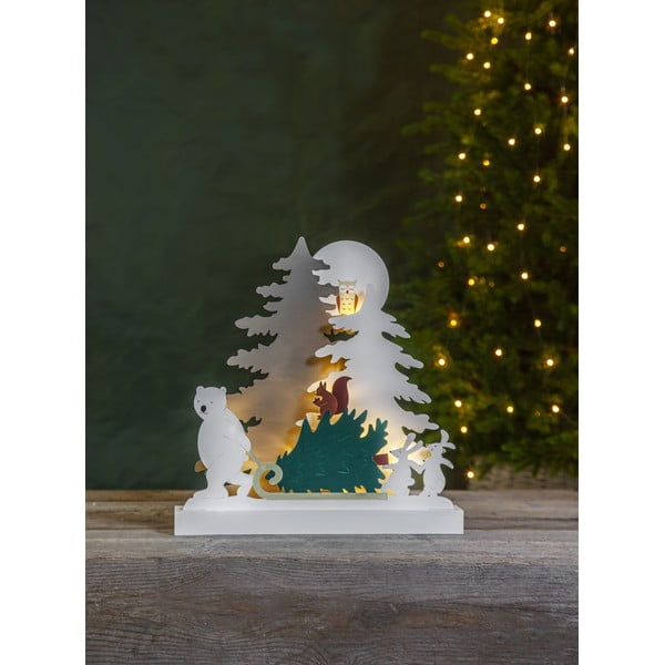 Decorațiune luminoasă albă  de  Crăciun Forest Friends – Star Trading-image-4