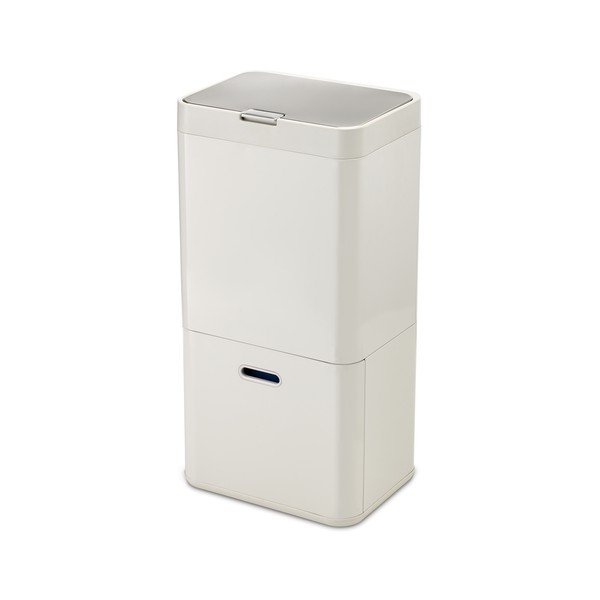 Coș deșeuri reciclabile Joseph Joseph IntelligentWaste Totem 58, alb-image-2