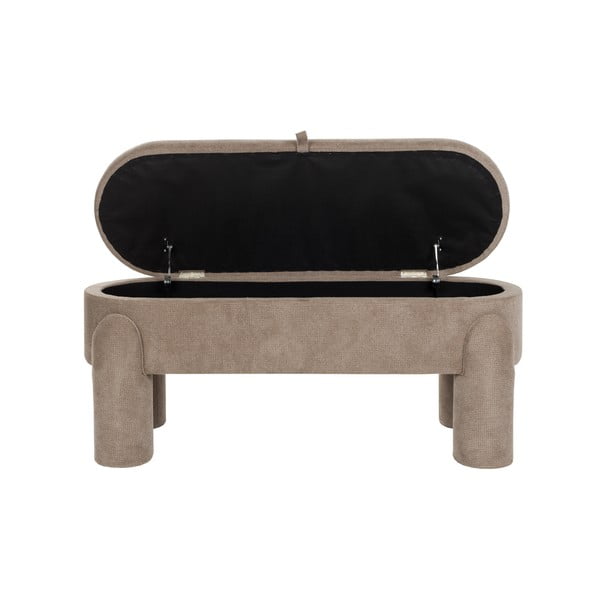 Bancă maro deschis Orly – White Label-image-2