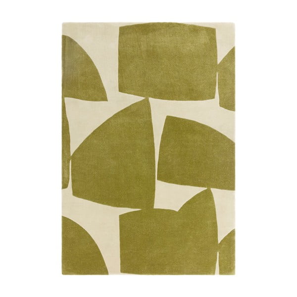Covor verde handmade din fibre reciclate 200x290 cm Romy – Asiatic Carpets