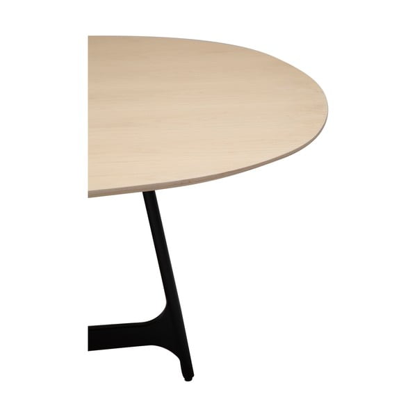 Masă de dining cu blat cu aspect de lemn de stejar 110x220 cm Ooid – DAN-FORM Denmark-image-4