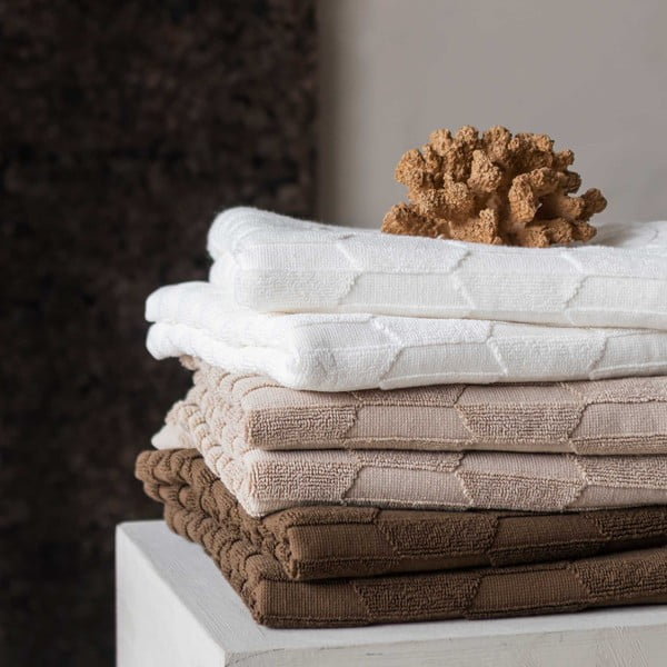 Prosoape maro închis 2 buc. din bumbac 35x55 cm Geo – Mette Ditmer Denmark-image-2