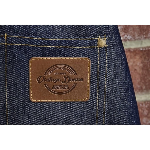 Şorţ pentru bucătărie Cooksmart Oxford Denim-image-4