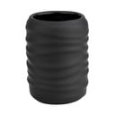 Suport pentru periuța de dinți negru din ceramică Illana – Wenko