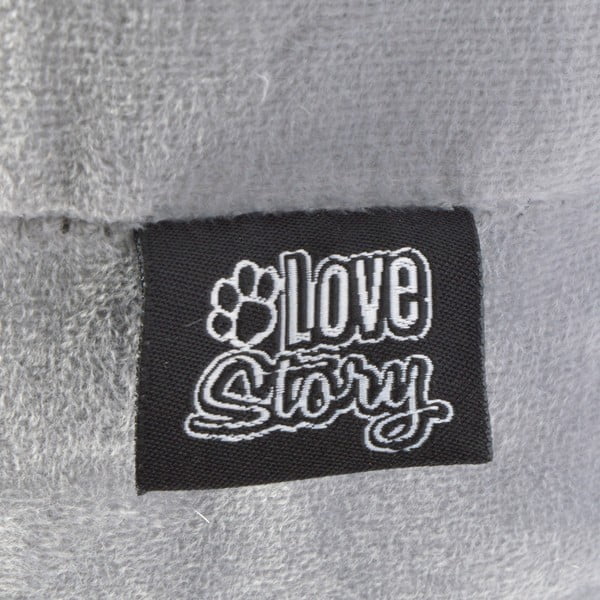 Cort animale gri pentru pisici 38x35 cm – Love Story-image-2