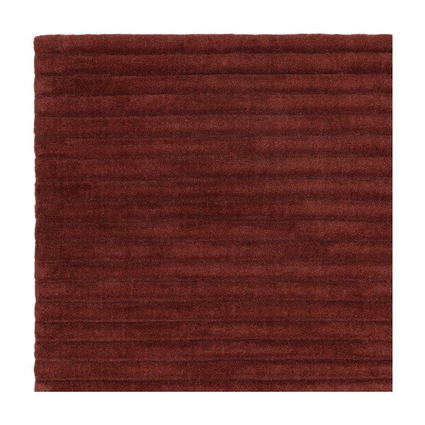 Covor burgundy țesut manual din lână 120x170 cm – Asiatic Carpets-image-4