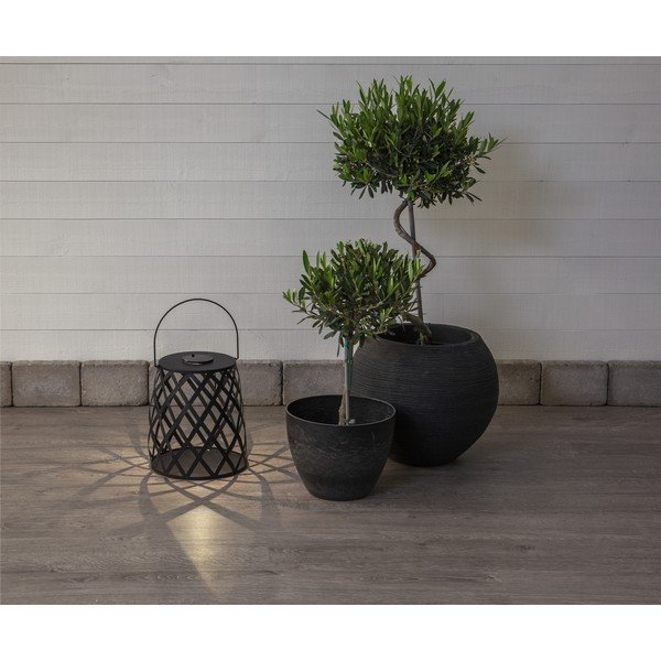 Felinar cu LED Star Trading Calabria, înălțime 28 cm, negru-image-1