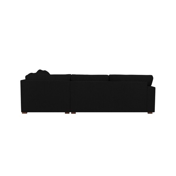 Colțar Windsor & Co Sofas Charles, pe partea dreaptă, negru-image-2