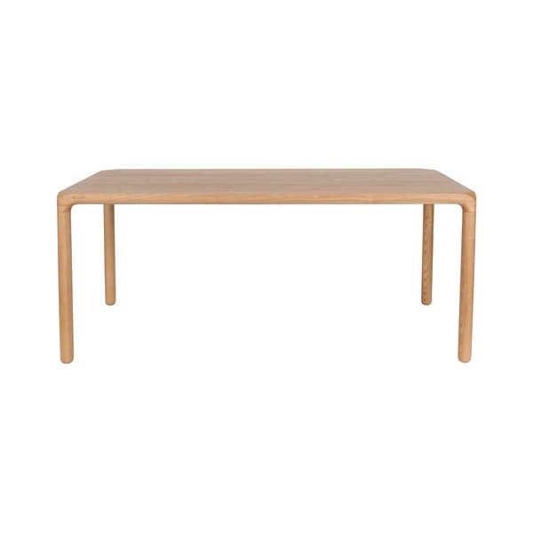 Masă de dining cu aspect de lemn de stejar 90x160 cm Storm – Zuiver