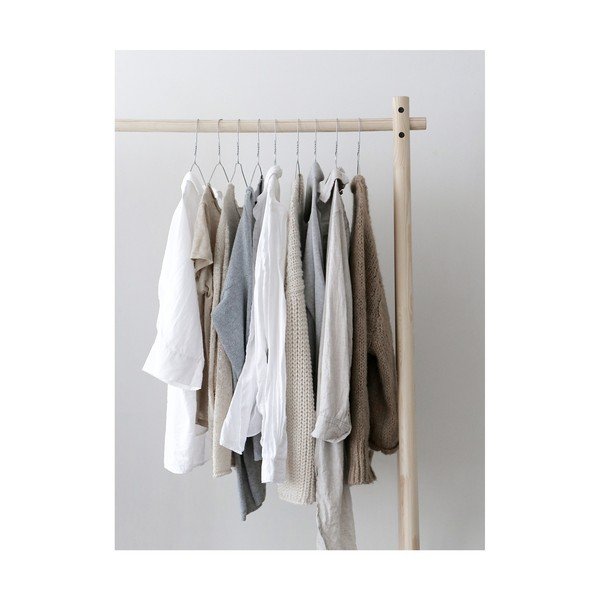 Suport pentru haine negru din lemn de pinHongi - Karup Design-image-3