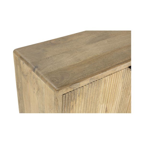 Comodă în culoare naturală din lemn de mango 190x85x40 cm Mundra – MOME-image-1