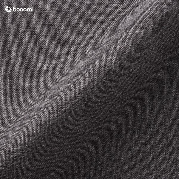 Fotoliu cu picioare negre Actona Cazar, gri închis-image-1