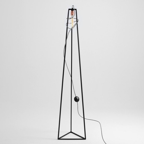 Lampadar Custom Form Trimetric, negru-image-1