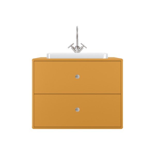 Dulap galben cu chiuvetă fără baterie 80x62 cm Color Bath - Tom Tailor for Tenzo-image-3