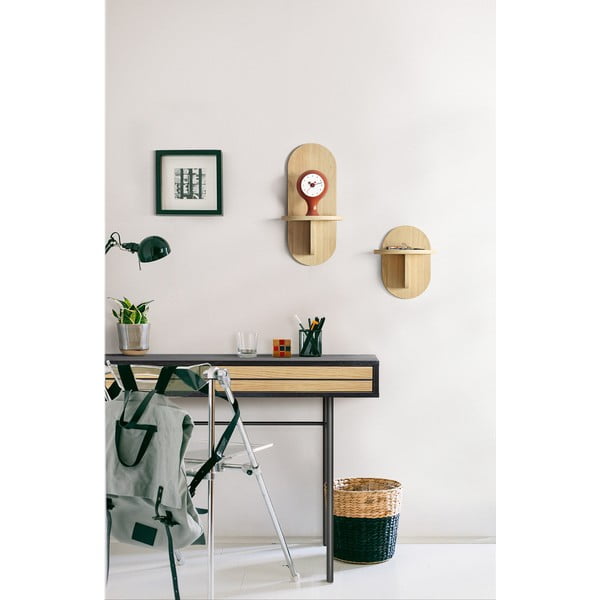 Raft în culoare naturală cu aspect de lemn de stejar Soft – Woodman-image-1