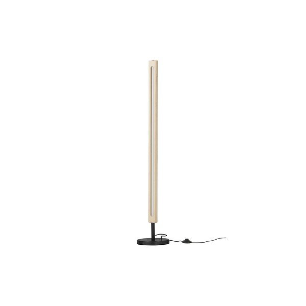 Lampadar din lemn de frasin WOOOD Sjaak, înălțime 130 cm-image-2