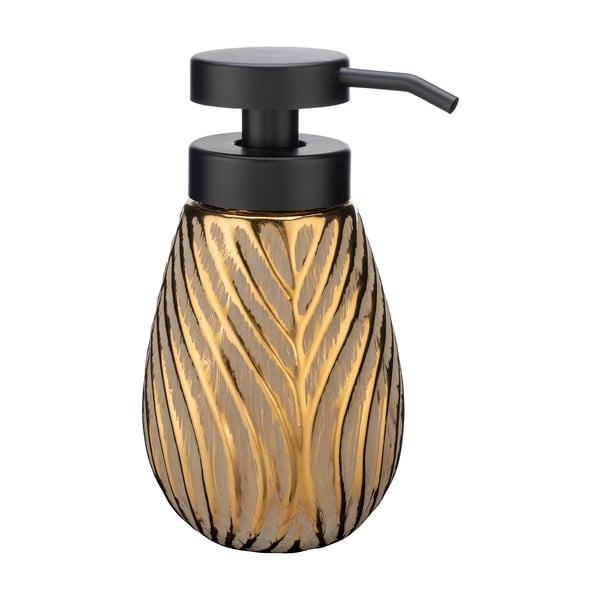Dozator de săpun lichid auriu din ceramică 330 ml Idro – Wenko-image-1