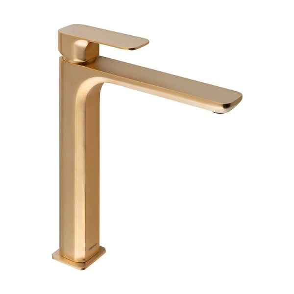 Baterie aurie pentru chiuvetă înaltă Spy – Sapho