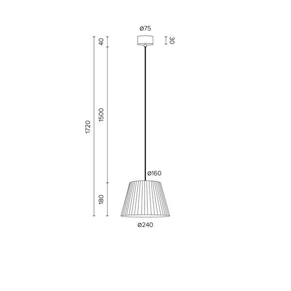 Lustră Sotto Luce Kami, ⌀ 16 cm, bej-image-2