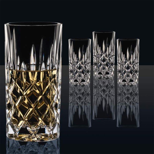 Set 4 pahare din sticlă cristalină Nachtmann Noblesse, 375 ml-image-3