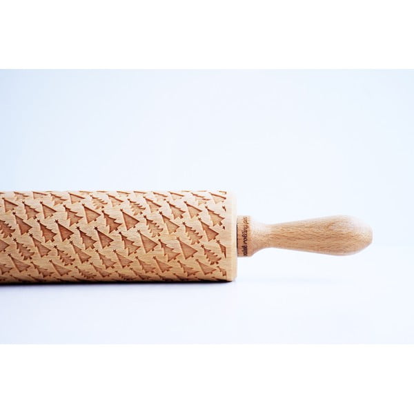 Sucitor din lemn cu detalii de Crăciun în relief Valek Trees-image-3