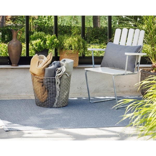 Covor tip traversă pentru interior și exterior gri 70x300 cm Mono Granit – Pappelina-image-1