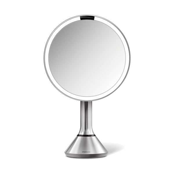Oglindă cosmetică (5x) cu led/de mărire ø 20 cm Sensor – simplehuman