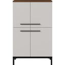 Dulap de baie înalt gri-bej cu aspect de nuc 60x97 cm Yonkers - Germania