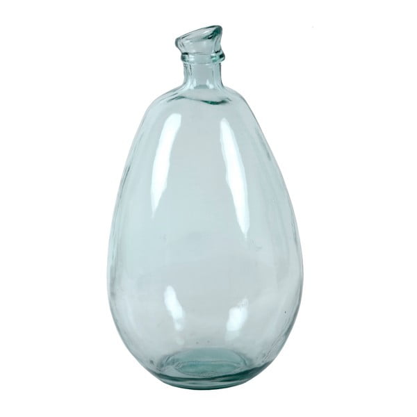 Vază din sticlă reciclată Ego Dekor SIMPLICITY, înălțime 47 cm