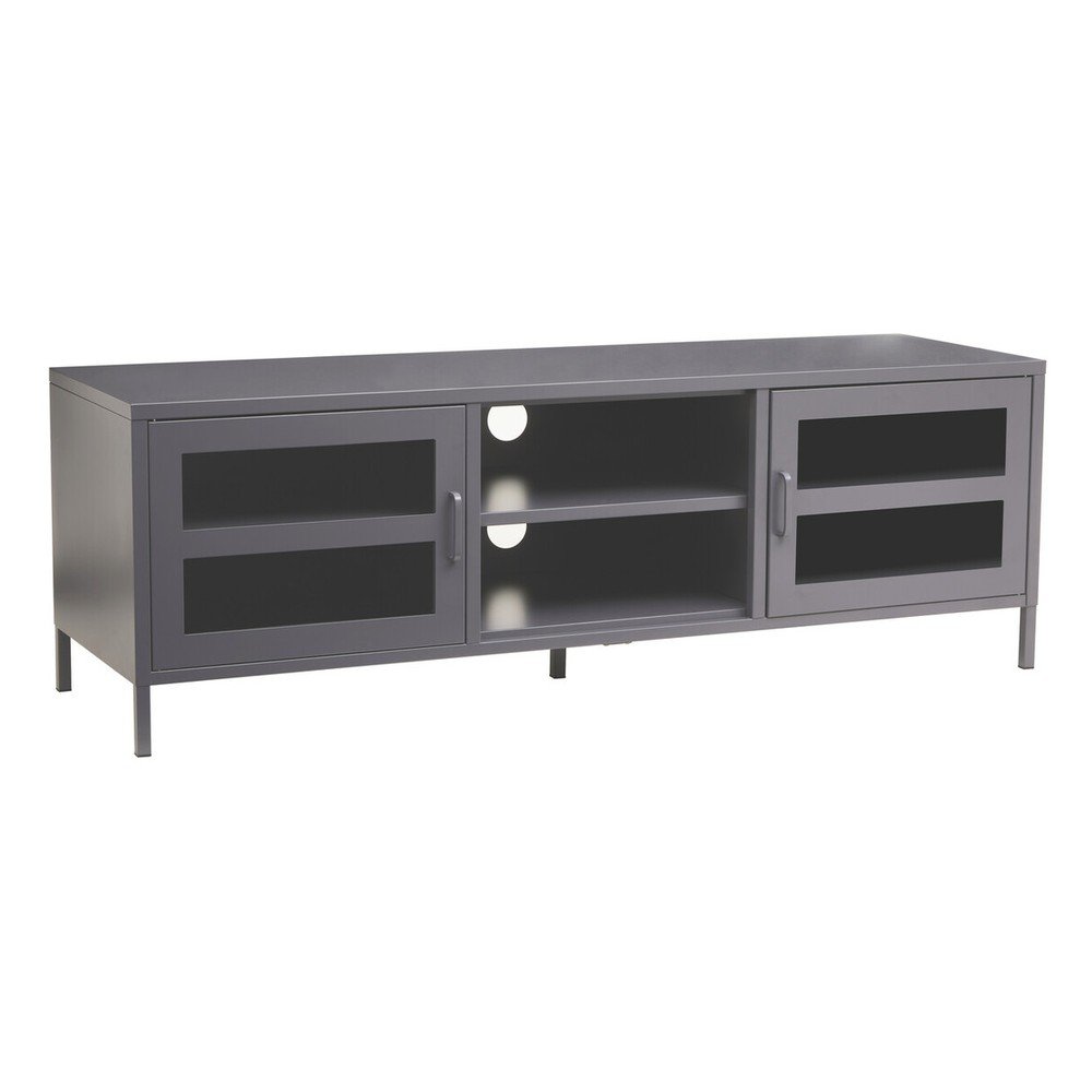 Comodă TV gri din oțel 150x50x45 cm Acier – Premier Housewares