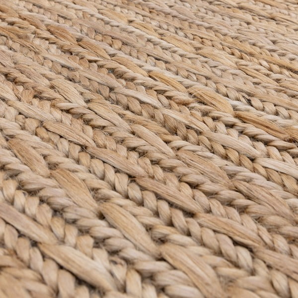 Covor în culoare naturală handmade din iută 160x230 cm Oakley – Asiatic Carpets-image-3