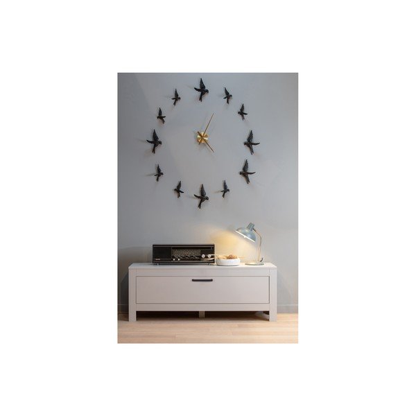 Comodă TV gri deschis din lemn de pin 120x45x40 cm Bonk – WOOOD-image-3