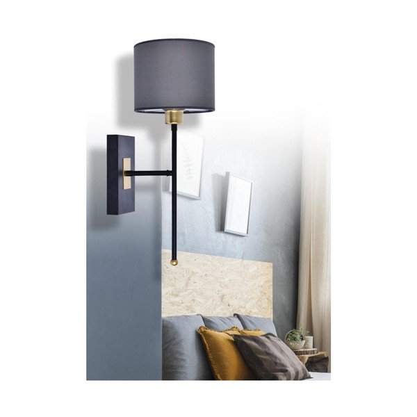 Aplică de perete neagră/gri Sconce T - Magenta Home-image-1