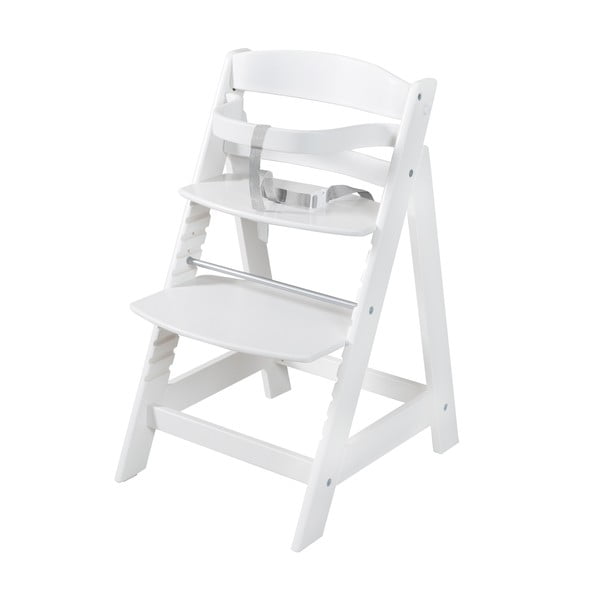 Scaun de masă pentru bebe alb Grow-Along – Roba-image-1