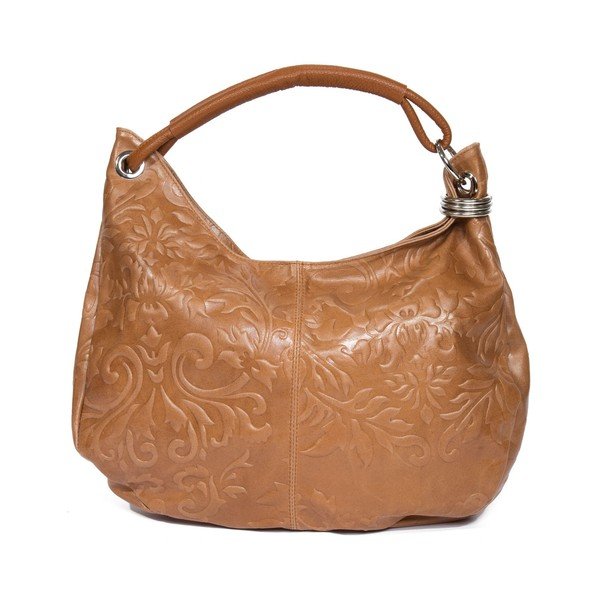 Geantă din piele Renata Corsi Luisa, maro cognac-image-1