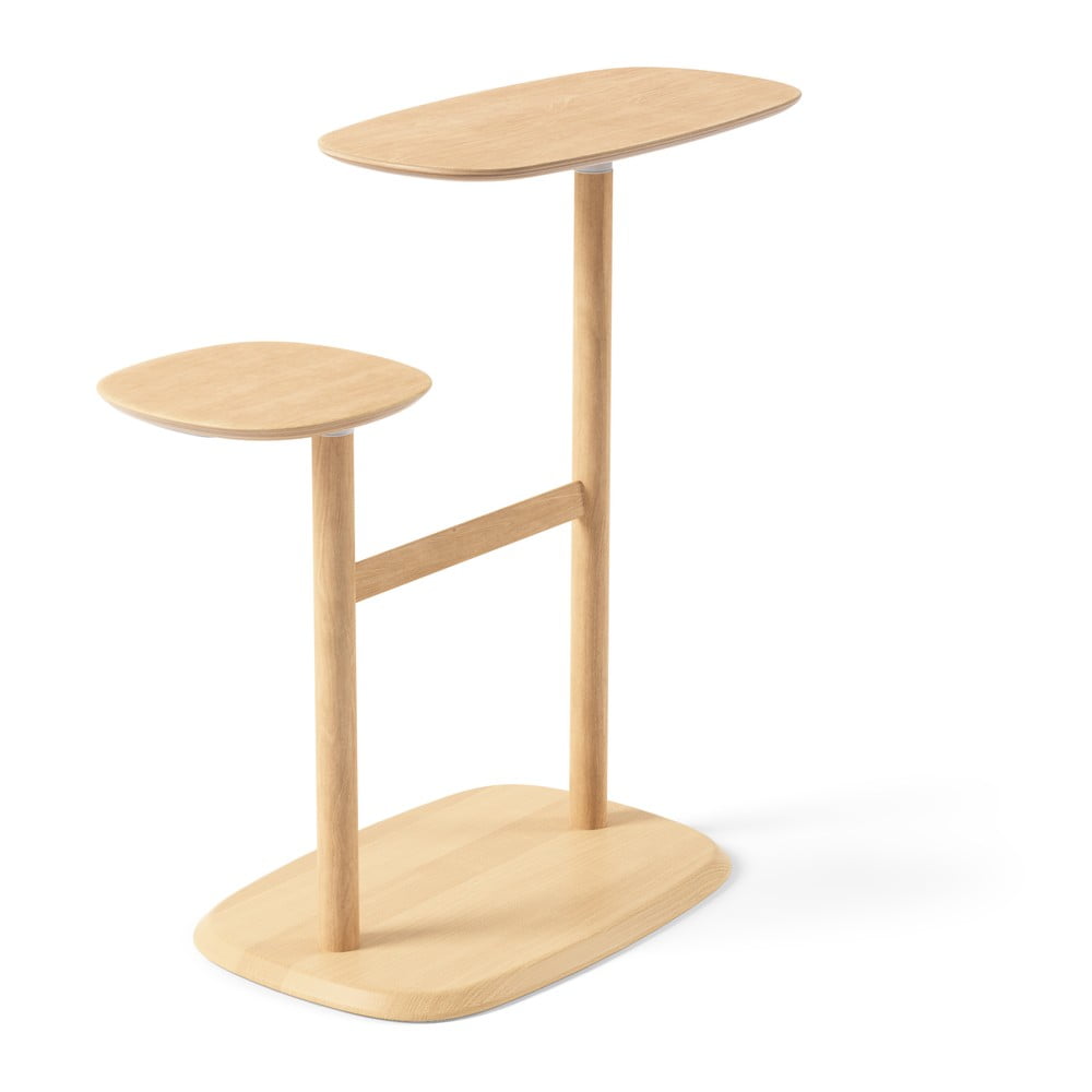 Măsuță auxiliară din lemn de fag 36x87 cm Swivo – Umbra