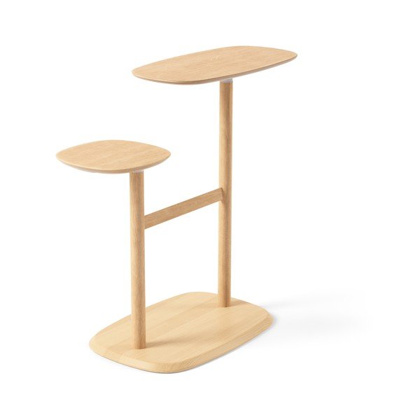 Măsuță auxiliară din lemn de fag 36x87 cm Swivo – Umbra