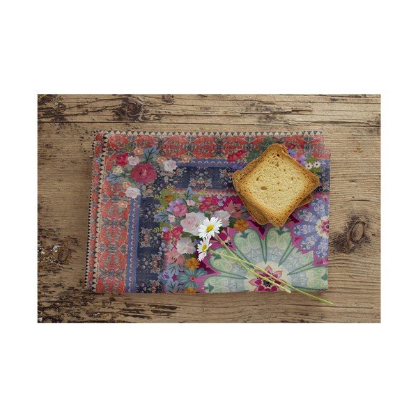 Set 3 suporturi din bumbac pentru masă Madre Selva Mandalas-image-2