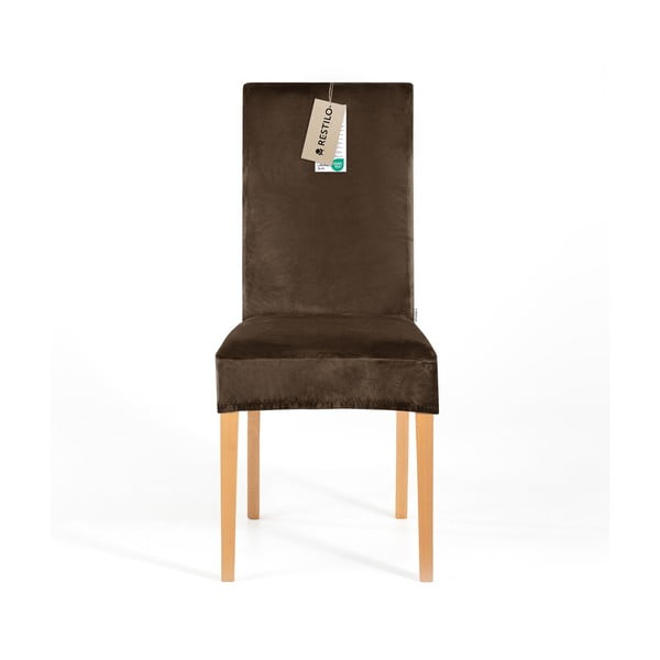 Husă maro elastică pentru scaun 48 cm Sento – Restilo