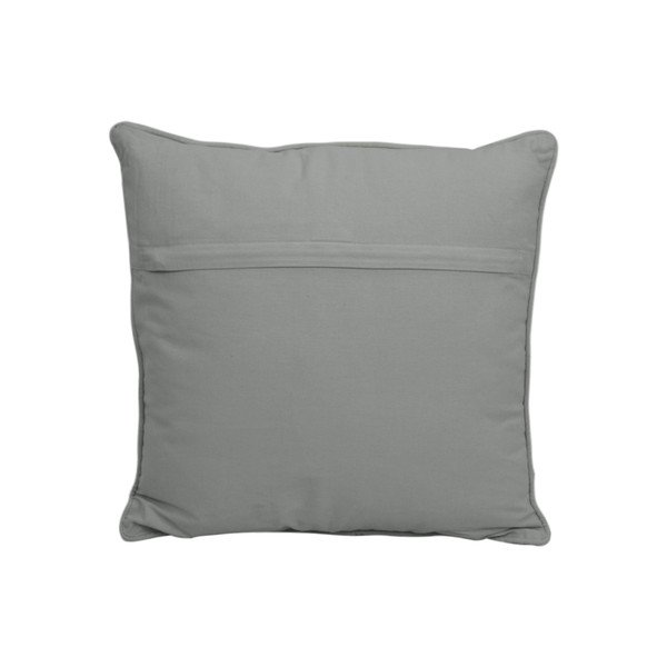 Pernă din bumbac HSM collection Colorful Living Mira, 45 x 45 cm, gri închis-image-1