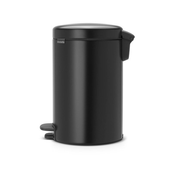 Coș de gunoi cu pedală Brabantia Newicon, 12 l, negru-image-3
