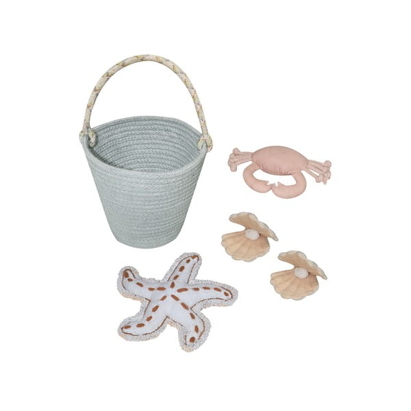 Covor de joacă pentru copii bej din bumbac ø120 cm Island – Lorena Canals-image-4