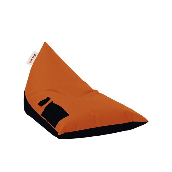 Fotoliu bean bag portocaliu Pyramid – Floriane Garden