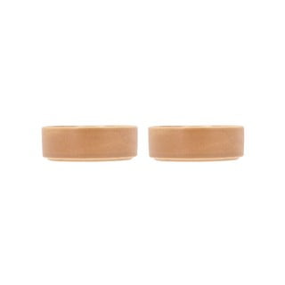 Set 2 boluri din porțelan Villa Collection Fjord, ø 10,1 cm, bej