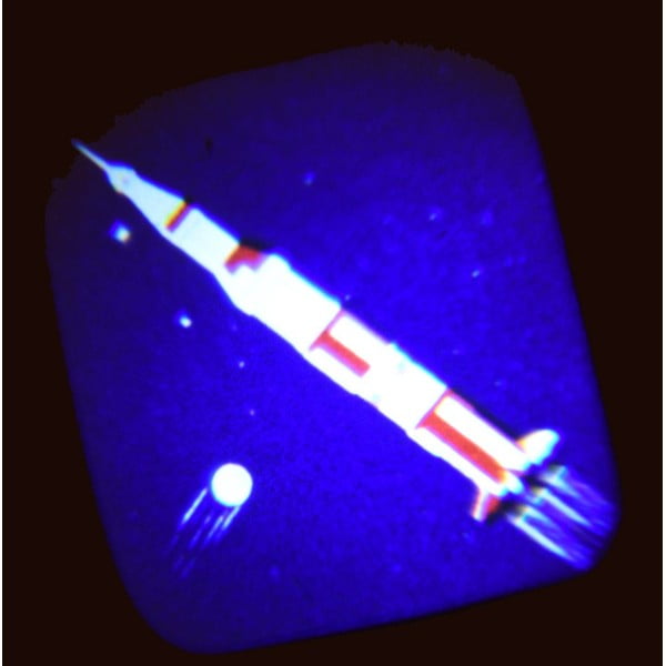 Lanternă de buzunar cu proiecții cu model spațial pentru copii Rex London, 16 imagini-image-2