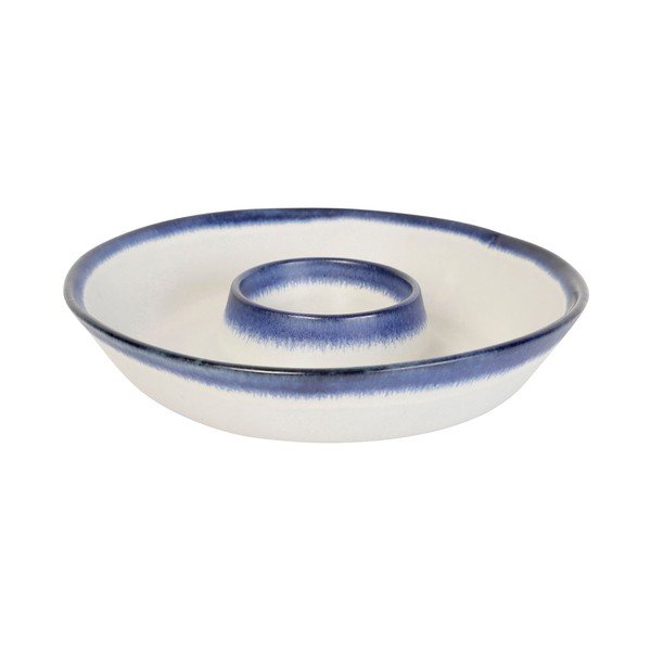 Sosieră albastră din teracotă Corfou – Côté Table