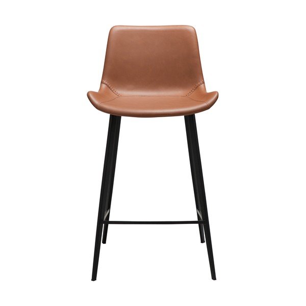 Scaun de bar maro coniac (înălțime șezut 65 cm) Hype – DAN-FORM Denmark-image-1